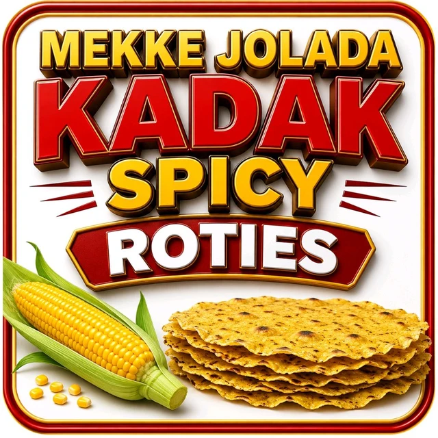 MEKKE JOLADA KADAK SPICY ROTIES  5 Number Pack ಮೆಕ್ಕೆಜೋಳದ ಖಡಕ್ ಸ್ಪೈಸಿ ರೊಟ್ಟಿಗಳು