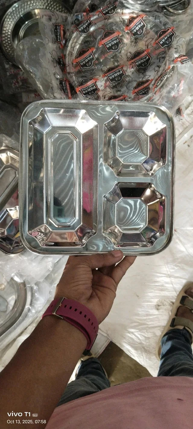Khand Small Thali  99 2 Pcs Sell