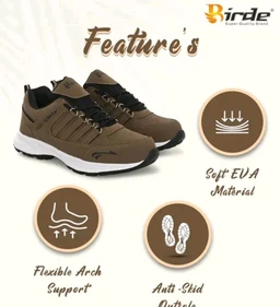 Bride Sports Shoe for Men| LightWeight Walking, Running Shoes For Men - White, IND 7