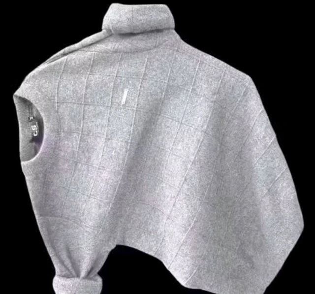 Men Winter Sweater For Office | Full Sleeves Round Neck Sweater For Men | Round Neck Pure Wool Pullover (Black) - M, Black