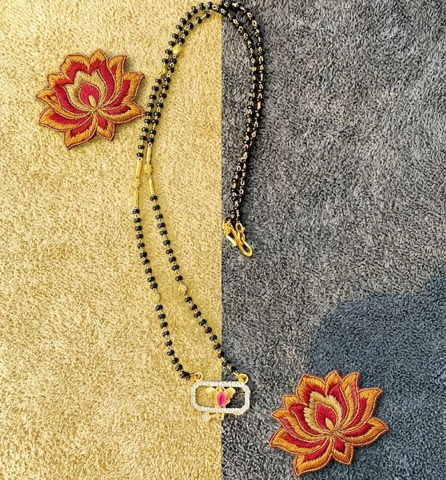 Mangalsutra J45 - Pure Gold Layered