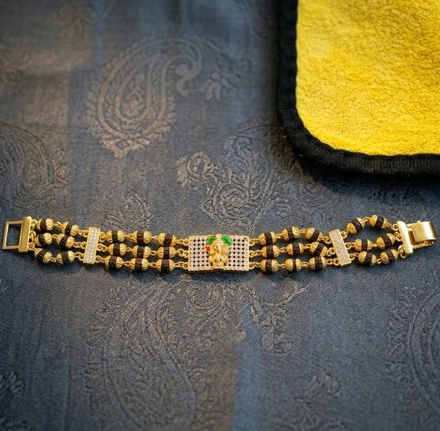 Bracelet (Pure Gold Layered) for mens & Womens