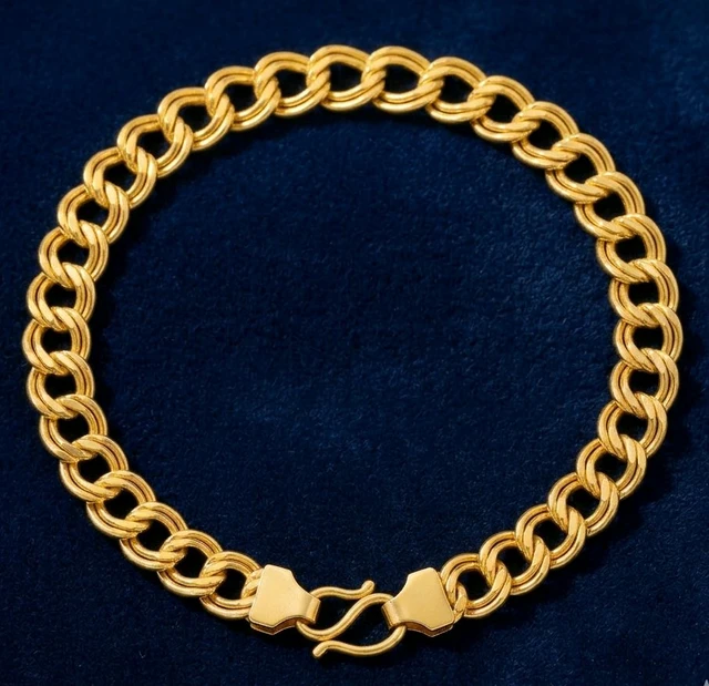 Bracelet Gold Coated for mens & womens