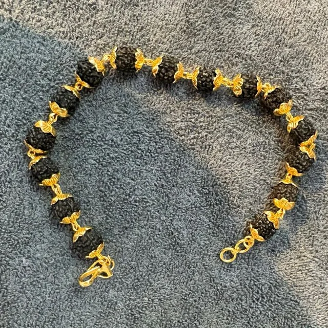Bracelet V4839 Gold Coated For Mens & Womens