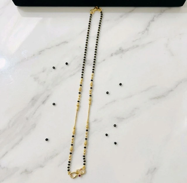 Mangalsutra Ty7 (Gold Coated)