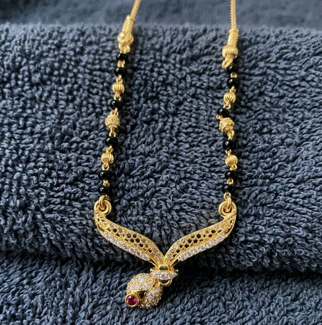 Mangalsutra (Gold Coated)
