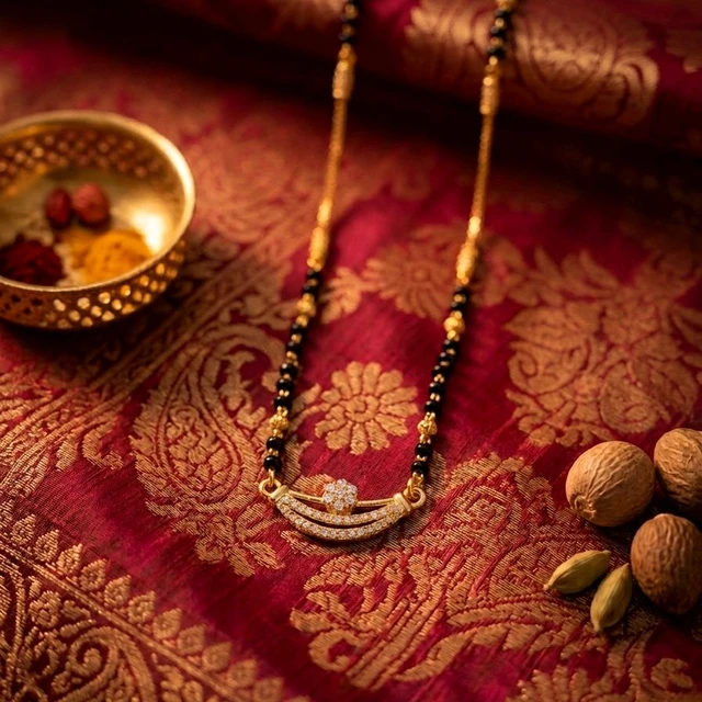 Mangalsutra CStar - Gold Coated