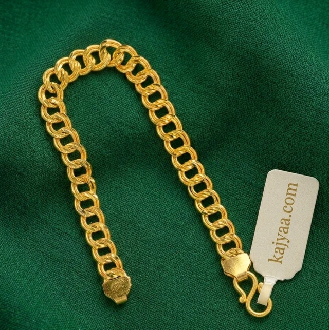 Bracelet For mens & womens - 1gm gold plated