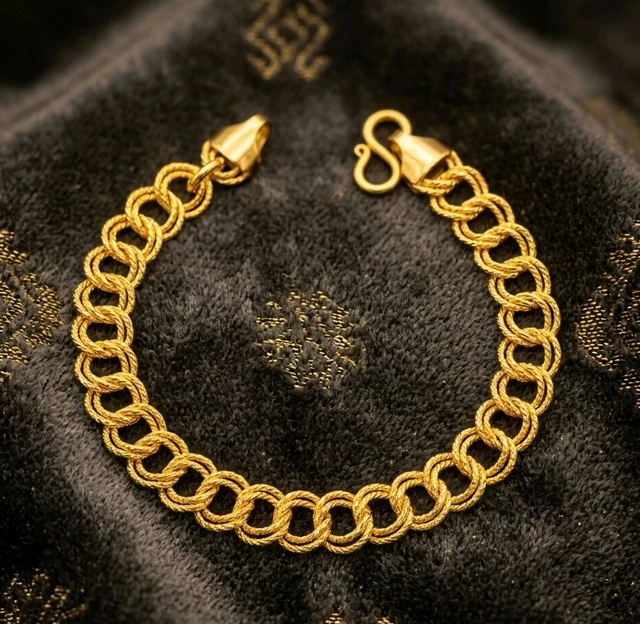 Bracelet For Mens & Womens G72 - 1gm Gold Plated