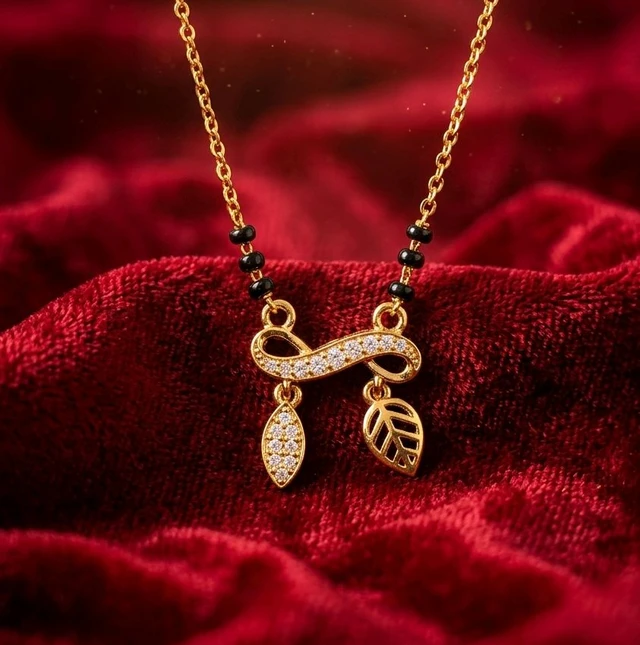Mangalsutra - 1gm Gold Plated