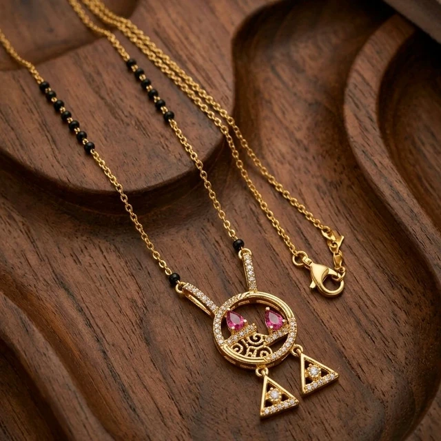 O Mangalsutra - 1gm Gold Plated