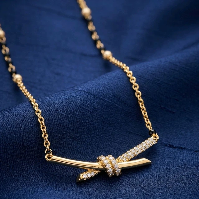 Mangalsutra L78 - 1gm Gold Plated