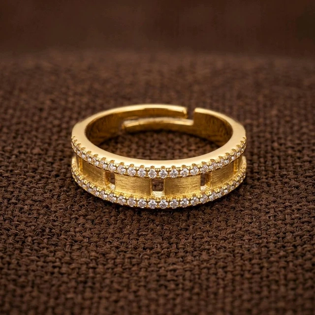 Beautiful Ring For womens - 1gm gold Plated