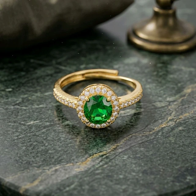 Ring For Womens - 1gm Gold Plated