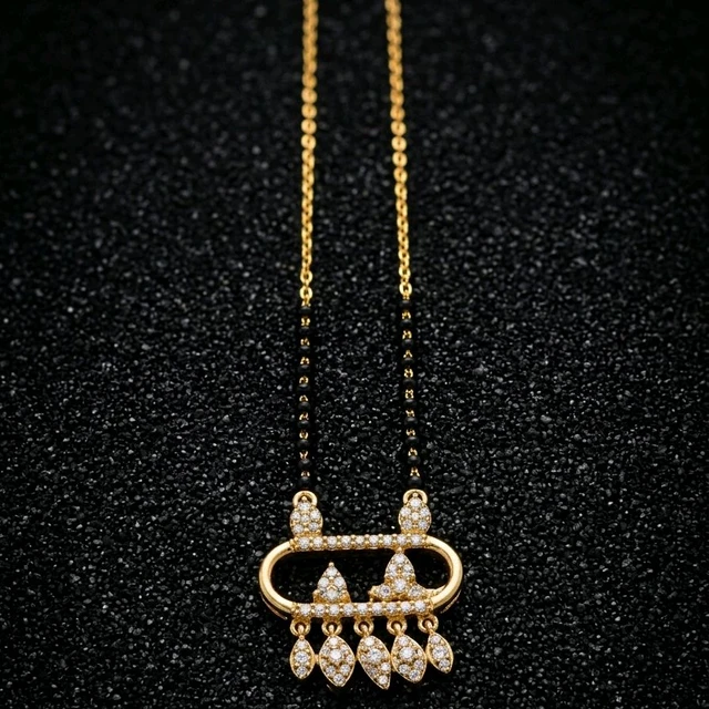 Mangalsutra o78 - 1gm Gold Plated