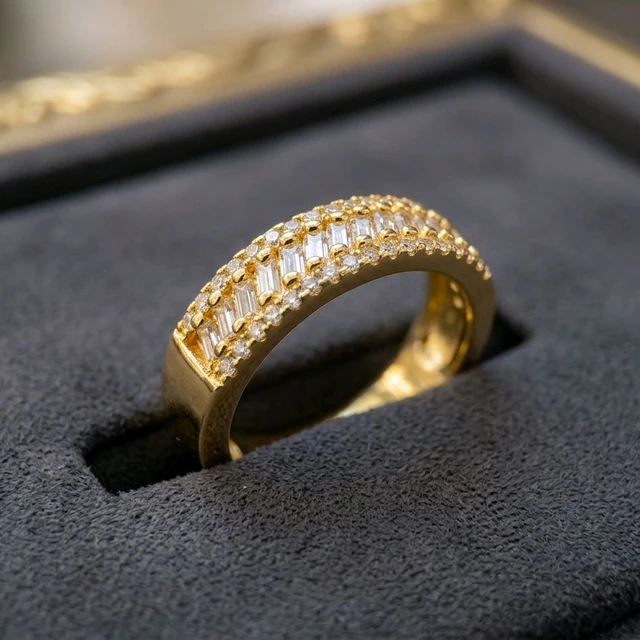 Beautiful Ring For Womens - 1gm Gold Plated