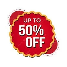 50% off