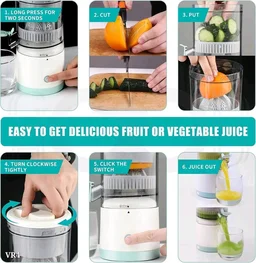 Instant Juice Machine - USB Rechargeable
Mini Portable Wireless