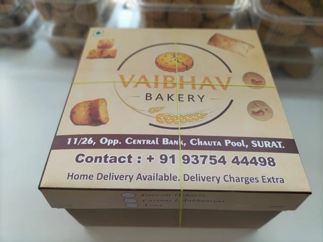 Traditional Surti Padwali Khari Biscuits - 500 grams
