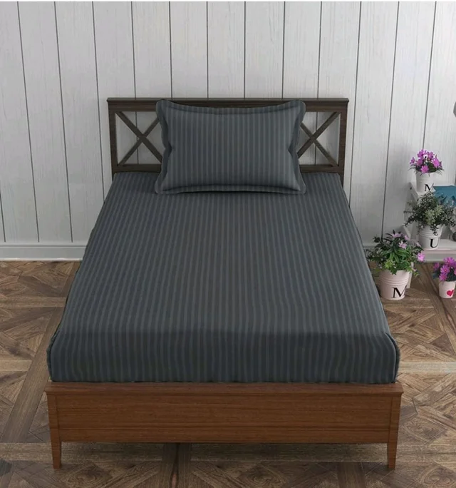 Vfm Decor 100% Cotton Single Bedsheet With Pillow cover At Ahmedabad Gujarat India