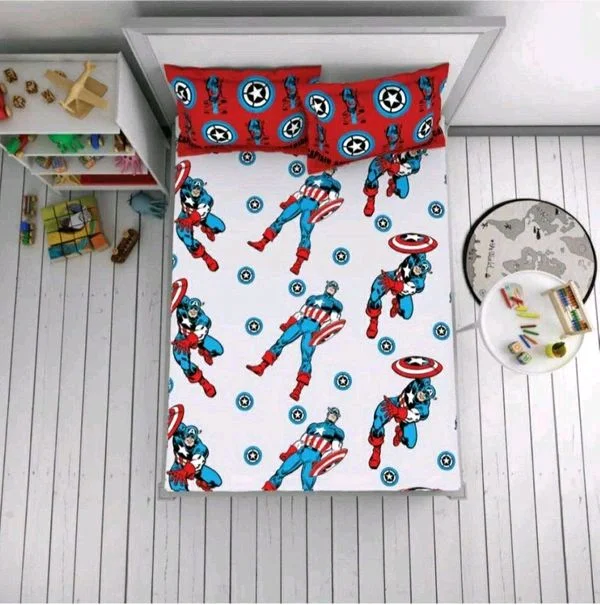 Vfm Decor 100% Cotton Kids Design Double Bedsheet In Ahmedabad gujarat India