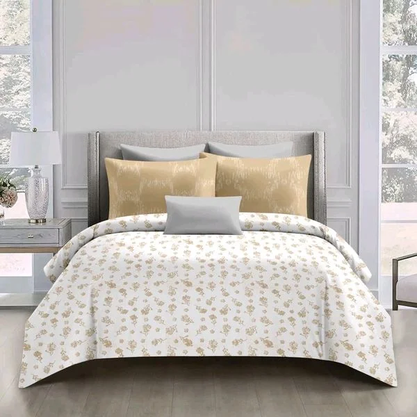 Vfm Decor 100% Cotton King Size Bedsheet With Pillow Cover In Ahmedabad Gujarat India