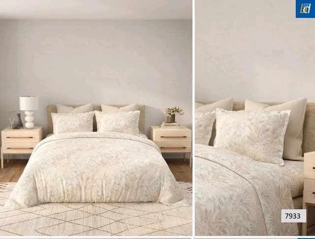 Bombay Dyeing 300Tc 100% Cotton premium Bedsheet King Size With 2 Pillow Cover