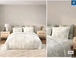 Bombay Dyeing 300Tc 100% Cotton premium Bedsheet King Size With 2 Pillow Cover