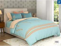 Bombay Dyeing King Size Premium Bedsheets With 2 Pillow Cover