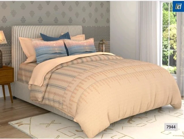 Bombay Dyeing King Size Premium Bedsheets With 2 Pillow Cover