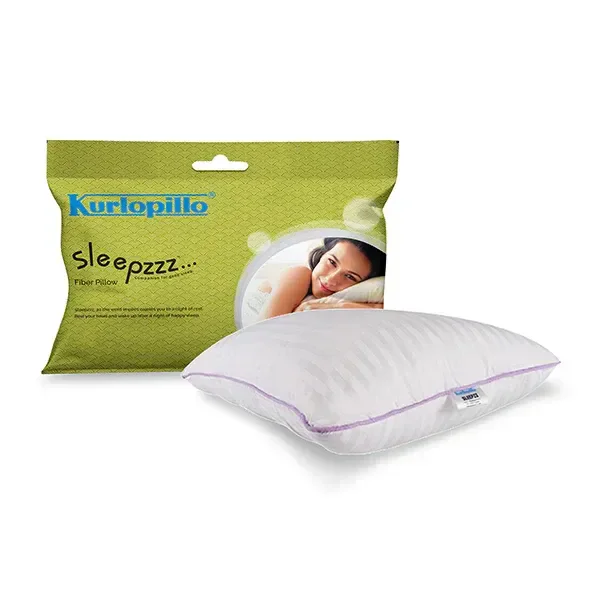 Kurlon Mattressess Buy Pair Of 2 PC Kurlon Sleepzz Fibre Pillow 17 x 27 In Ahmedabad - White, 17 X 27
