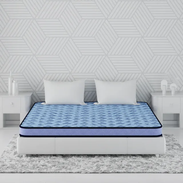 Kurlon Mattresses Kurlon Duorest Popular 5 And 6 And 7 inch Mattressess - 10 years warranty Wholesaler In Ahmedabad Gujarat India - 72 x 36 x 7, Royal Blue