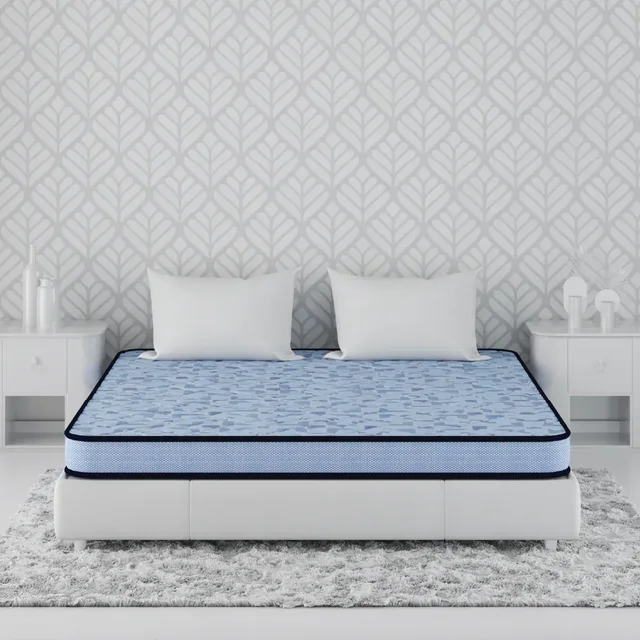 Kurlon Mattresses Kurlon Duorest Premium 6 And 7 And 8 inch Mattressess - 12 years warranty Mattress In Ahmedabad gujarat India - 72 x 36 x 7, Royal Blue