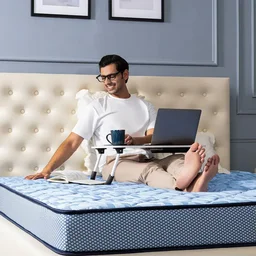 Kurlon Mattresses Kurlon Duorest Premium 6 And 7 And 8 inch Mattressess - 12 years warranty Mattress In Ahmedabad gujarat India - 72 x 36 x 7, Royal Blue