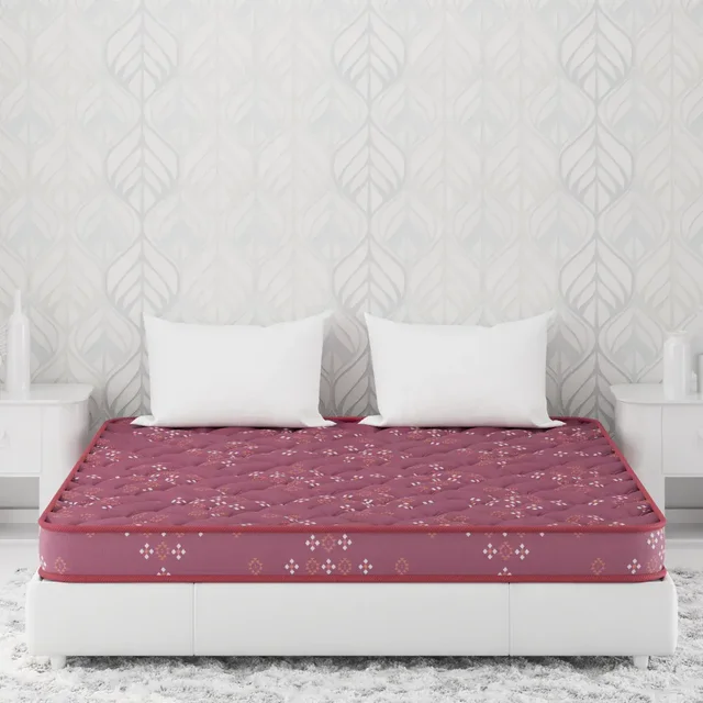 Kurlon Matressess Kurlon Teensy Ortho 4 And 5 And 6 inch mattresses - 2 years warranty In Ahmedabad - 72 x 36 x 6, Red Oxide