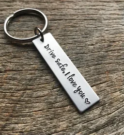 AMBARA PRINTS Customised Name Metal Keychain