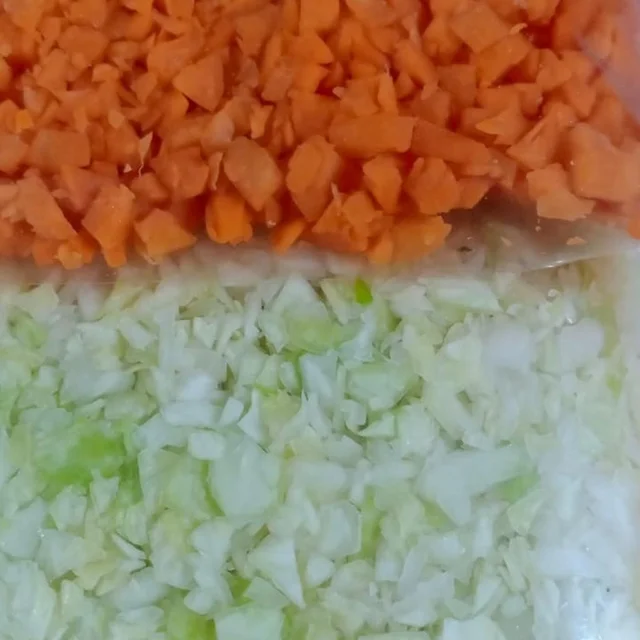 Carrot Cabbage chopped 250gm (VegCuts)