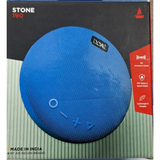 boAt Stone 190 5W Bluetooth Speaker - Blue