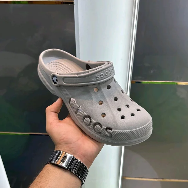 Crocs Baya Clogs Grey In Cheapest Price In India With Cash On Delivery - 8
