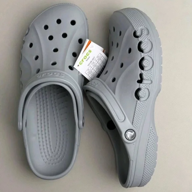 Crocs Baya Clogs Grey In Cheapest Price In India With Cash On Delivery - 10