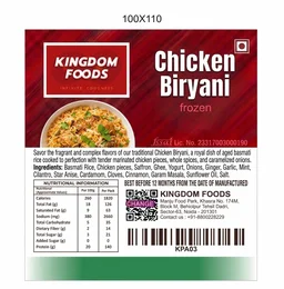 Kingodm Foods Chicken Biryani – 1 Kg