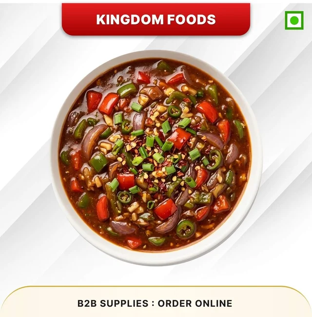 Kingodm Foods Chilli Gravy (Frozen) – 1Kg/ Pack