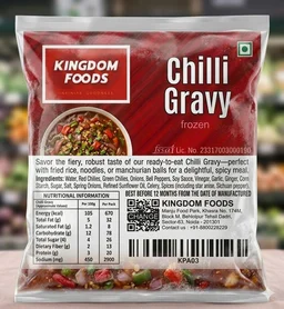 Kingodm Foods Chilli Gravy (Frozen) – 1Kg/ Pack