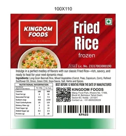 Kingodm Foods Fried Rice (Frozen) – 1 Kg