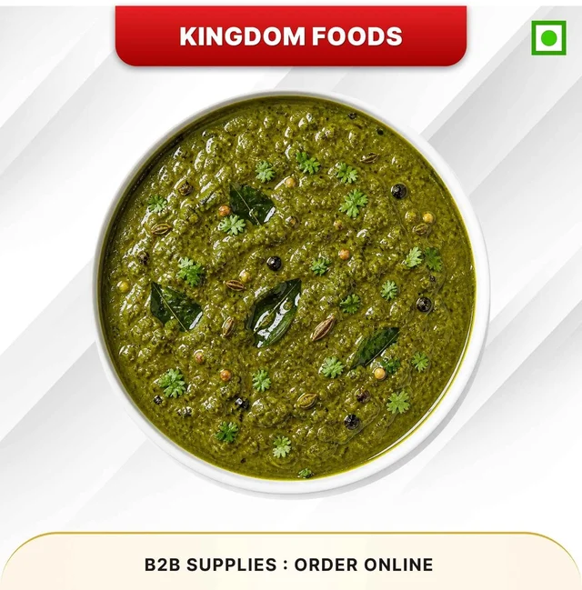 Kingodm Foods Green Gravy (Frozen) – 1 Kg