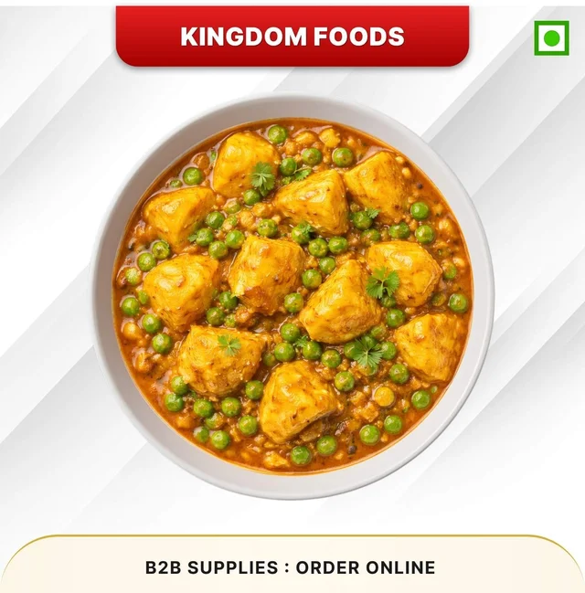 Kingodm Foods Aloo Matar (Frozen), 1Kg