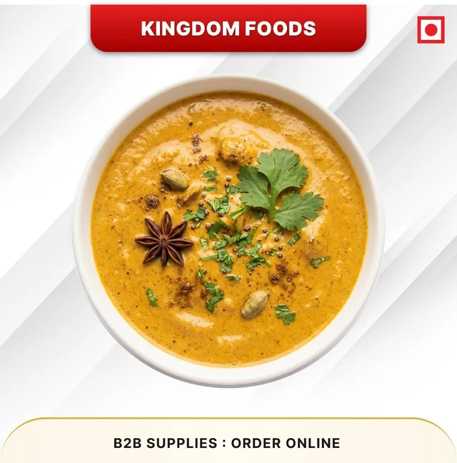 Kingodm Foods Korma Gravy (Frozen) – 1 Kg
