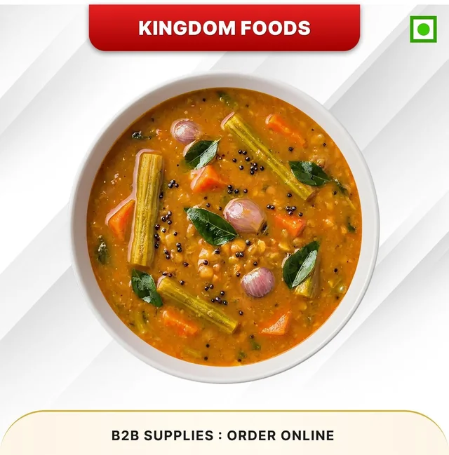 Kingodm Foods Sambar (Frozen) – 1 Kg