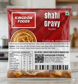 Kingodm Foods Shahi Gravy (Frozen) – 1 Kg