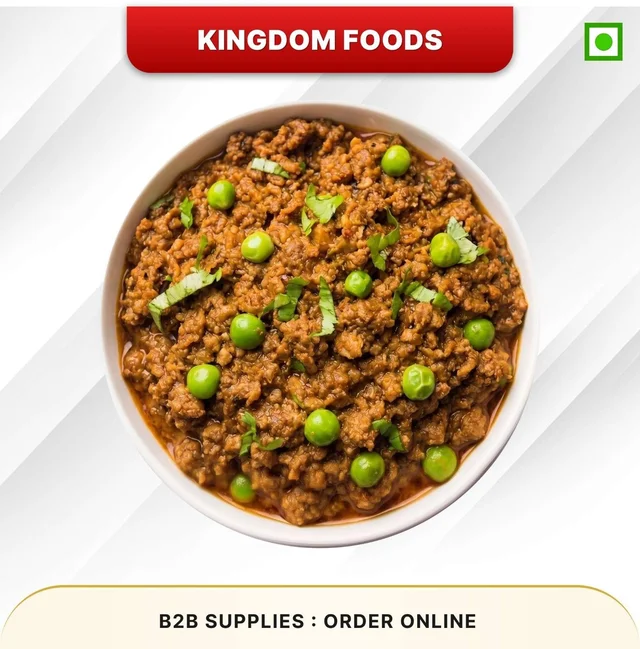 Kingodm Foods Soya Keema Matar (Frozen) – 1 Kg